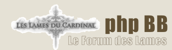 Le Forum des Lames (du Cardinal)